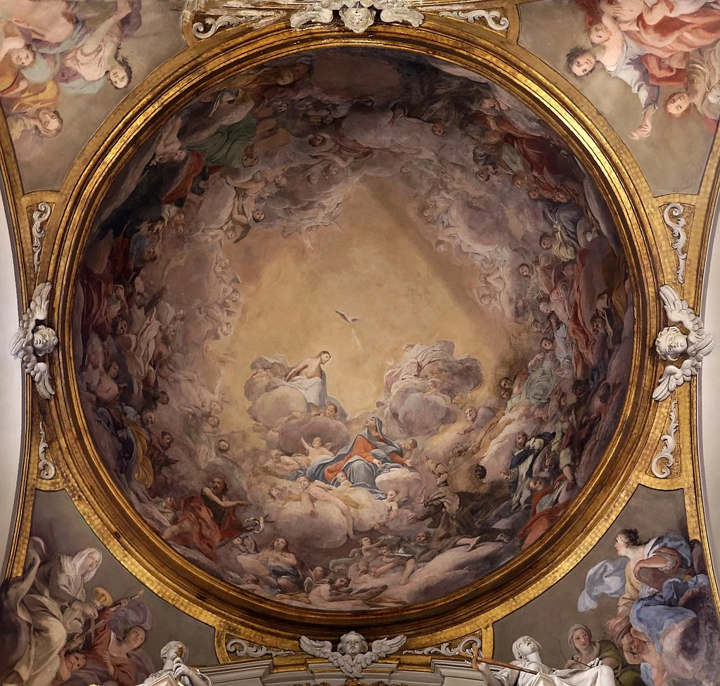 Gloria di san Pietro d'Alcantara - Chiesa di Ognisanti, Firenze